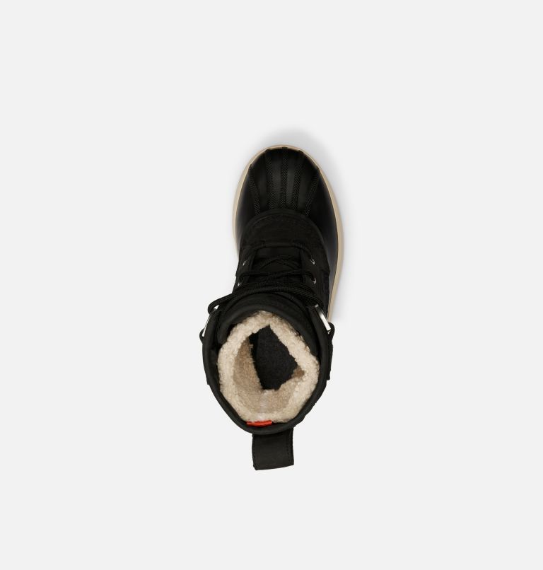 Women's Caribou Royal Waterproof Boot, Color: Black, Chalk, image 5