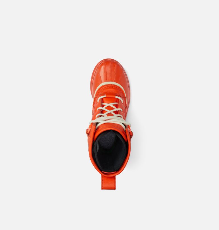 CARIBOU Royal Women's Waterproof Boot, Color: Optimized Orange, Chalk, image 5
