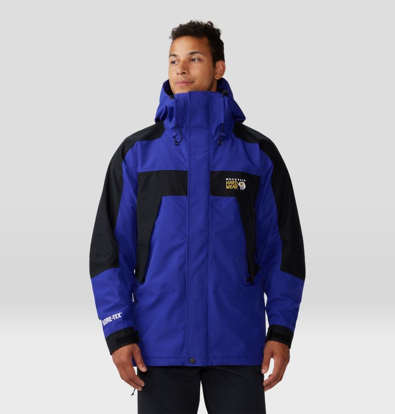 Mountain Hardwear Exposure Gore tex Reissue Parka Men s L Klein Blue