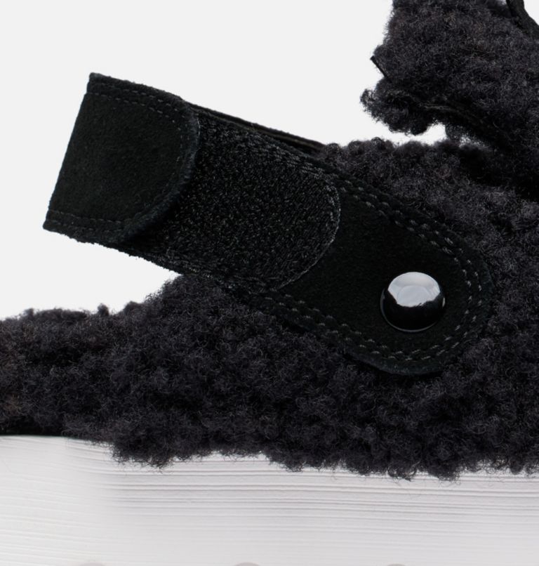 VIIBE Cozy Women's Clog, Color: Black, Sea Salt, image 8