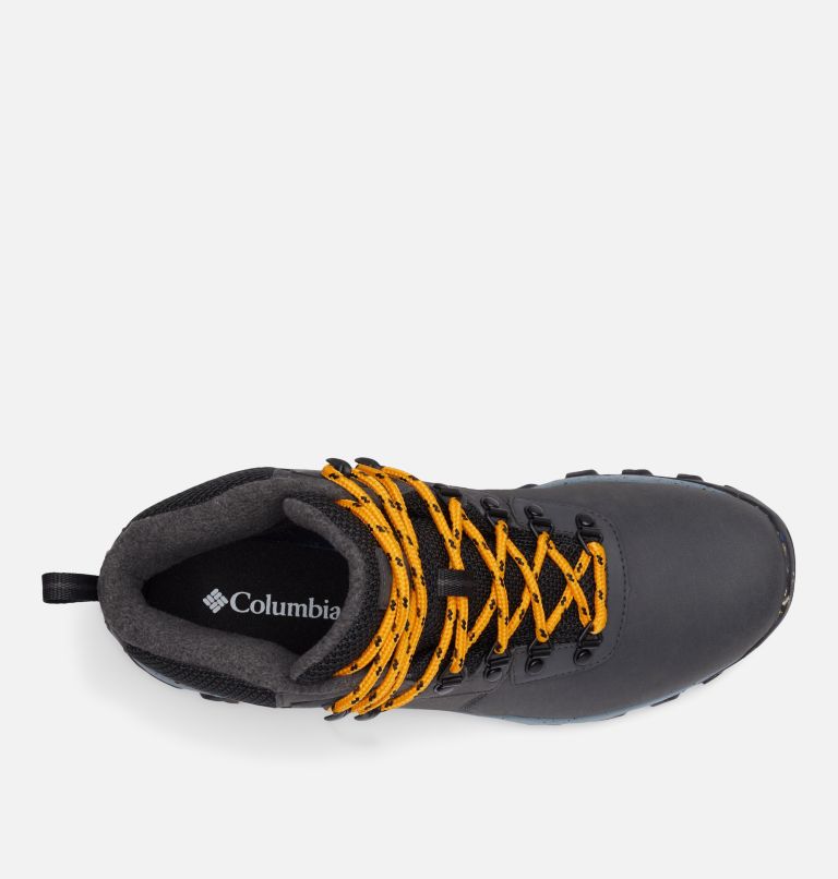 Men's Newton Ridge Waterproof Omni-Heat II Boot, Color: Dark Grey, Raw Honey, image 3