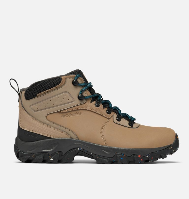 Men's Newton Ridge Waterproof Omni-Heat II Boot, Color: Ash Brown, Night Wave, image 3