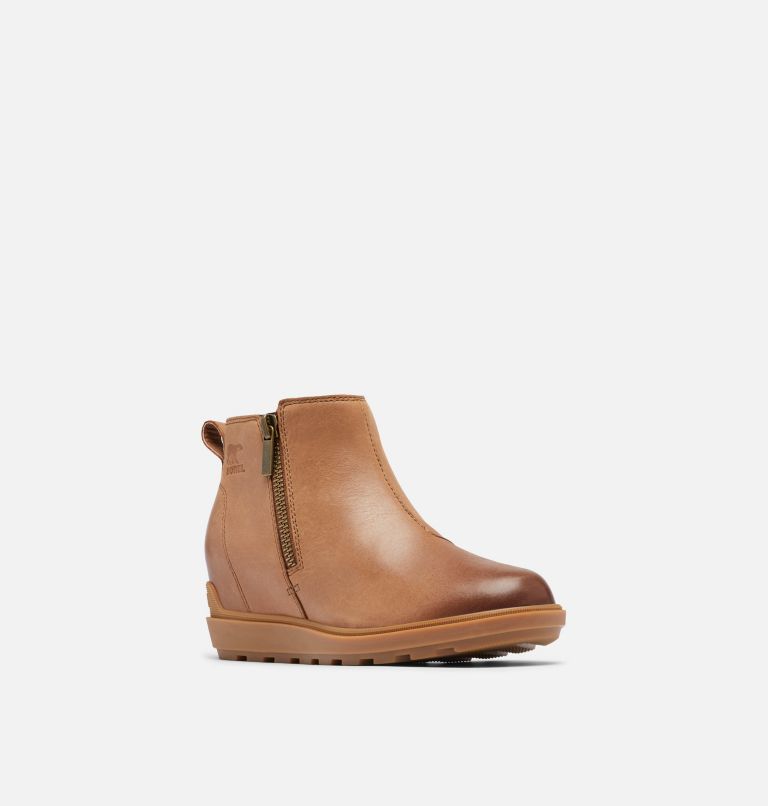 EVIE II Women's Zip Bootie, Color: Velvet Tan, Gum 2, image 7