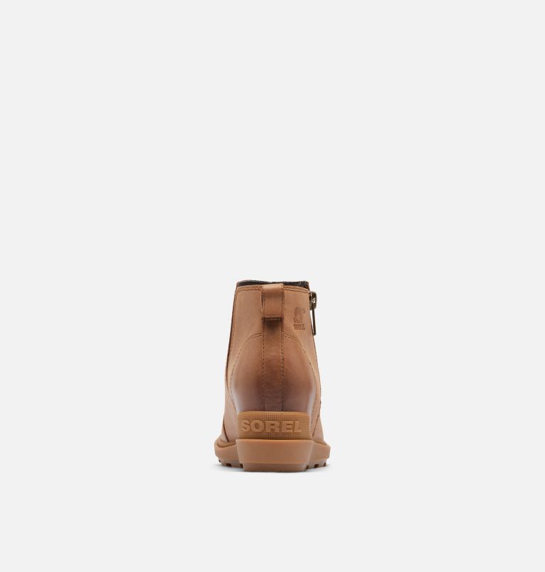 EVIE II Women's Zip Bootie, Color: Velvet Tan, Gum 2, image 3
