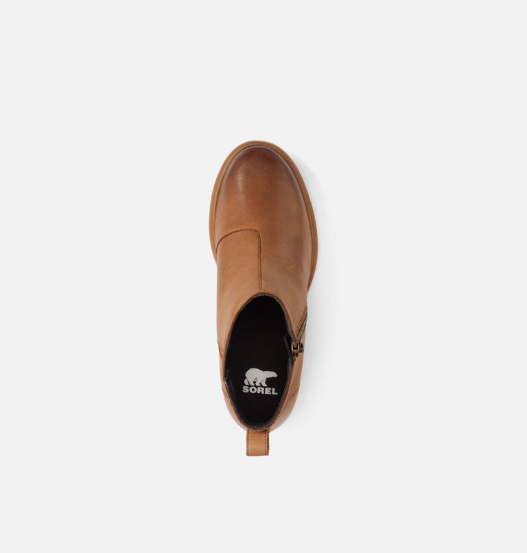 EVIE II Women's Zip Bootie, Color: Velvet Tan, Gum 2, image 5