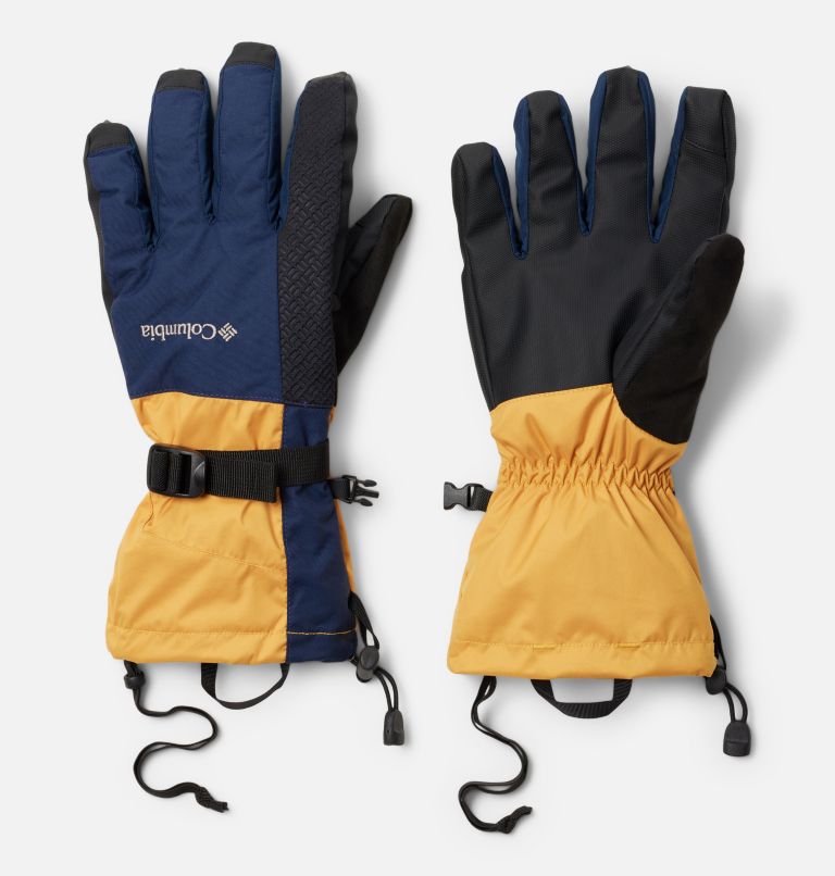 Thumbnail: Men's Bugaboo Interchange Gloves, Color: Raw Honey, Collegiate Navy, image 1