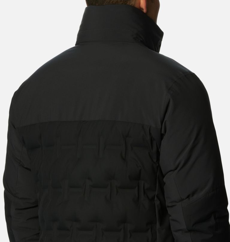 Thumbnail: Men's Wild Card III Hooded Waterproof Down Ski Jacket, Color: Black, image 10