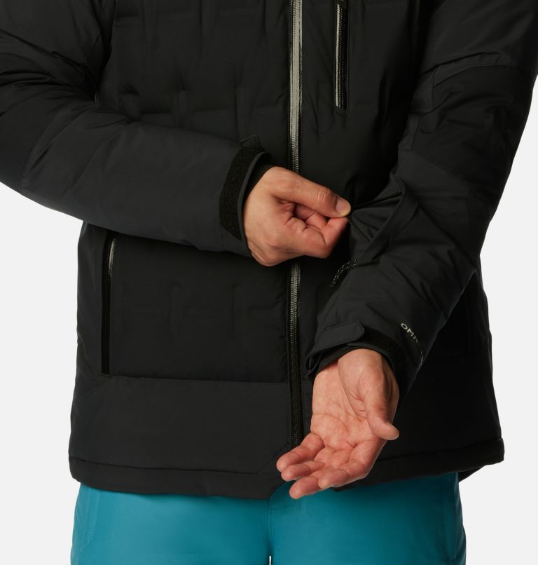 Thumbnail: Men's Wild Card III Hooded Waterproof Down Ski Jacket, Color: Black, image 11