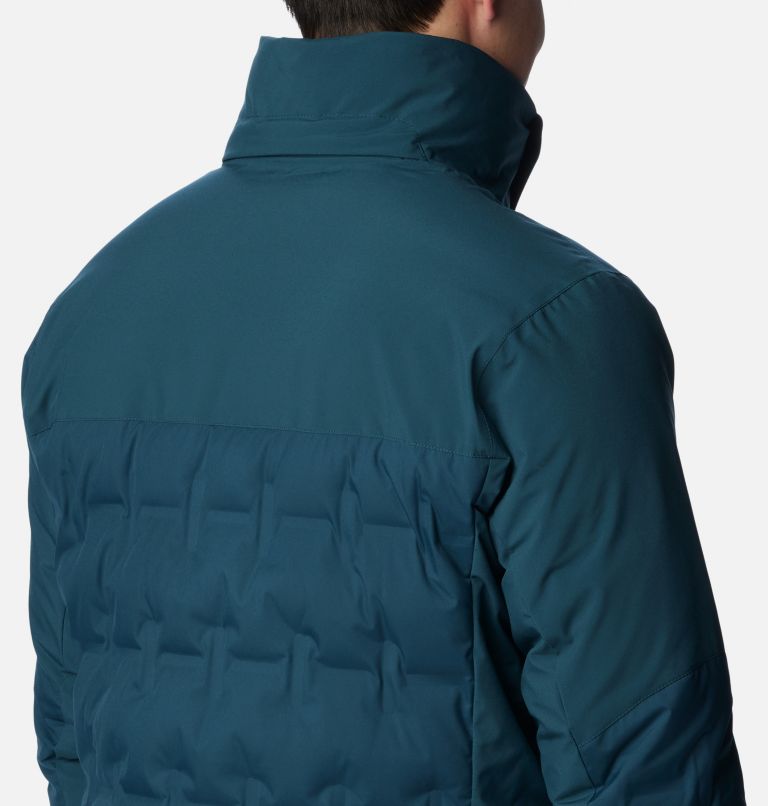 Thumbnail: Men's Wild Card III Hooded Waterproof Down Ski Jacket, Color: Night Wave, image 10