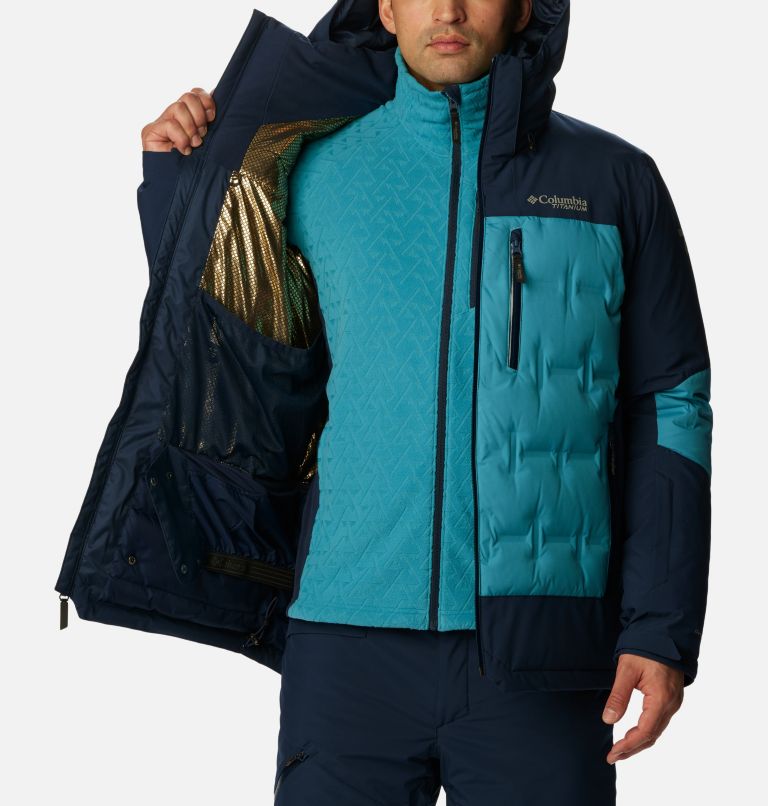 Men s Wild Card III Hooded Waterproof Down Ski Jacket