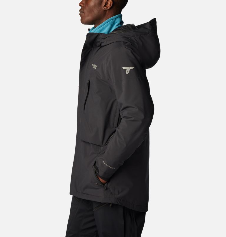 Men's Aerial Ascender II Jacket, Color: Black, image 3