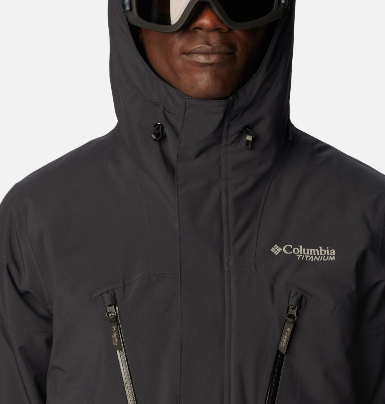 Thumbnail: Men's Aerial Ascender II Waterproof Ski Jacket, Color: Black, image 4
