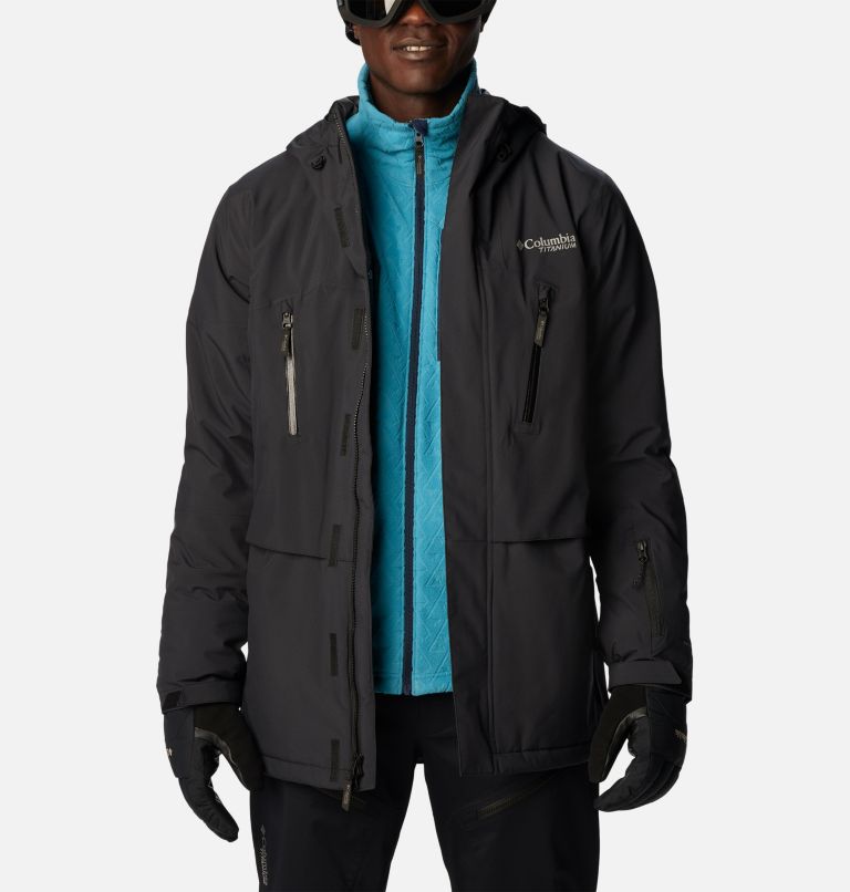 Thumbnail: Men's Aerial Ascender II Waterproof Ski Jacket, Color: Black, image 11