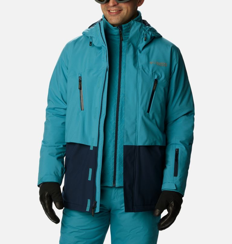 COLUMBIA Columbia AERIAL ASCENDER™ - Veste ski Homme laser lemon/black -  Private Sport Shop