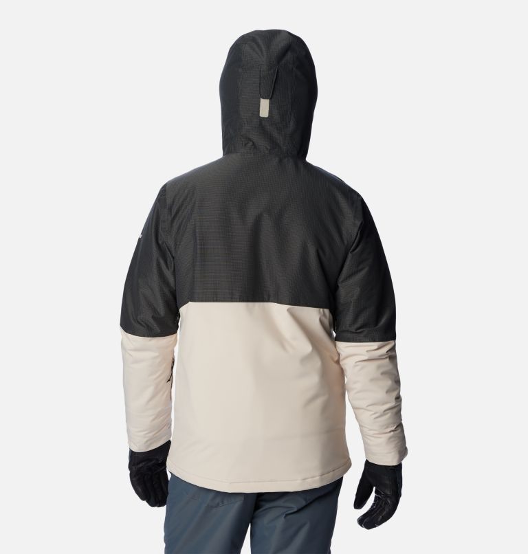 Men's Winter District II Jacket, Color: Dark Stone, Black, image 2