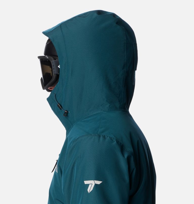 Thumbnail: Men's Winter District II Waterproof Ski Jacket, Color: Night Wave, image 8