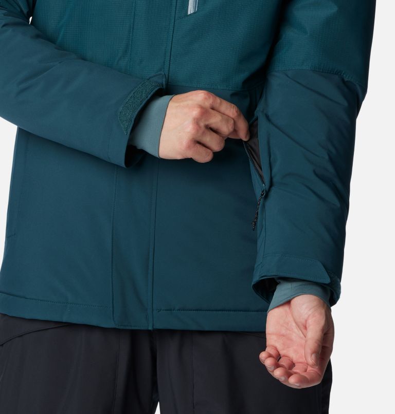 Thumbnail: Men's Winter District II Waterproof Ski Jacket, Color: Night Wave, image 10