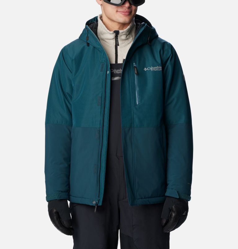 Thumbnail: Men's Winter District II Waterproof Ski Jacket, Color: Night Wave, image 11