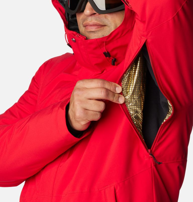 Thumbnail: Veste de Ski Imperméable Winter District II Homme, Color: Mountain Red, image 7