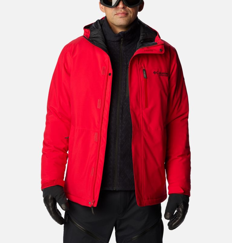 Veste de Ski Imperméable Winter District II Homme, Color: Mountain Red, image 9
