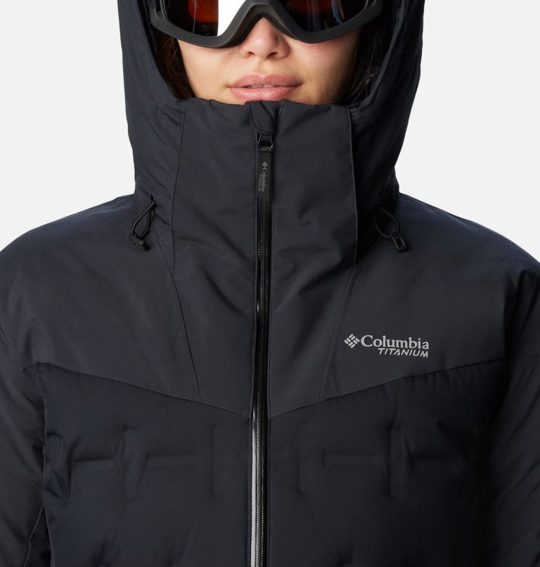 Thumbnail: Women's Wildcard III Waterproof Down Ski Jacket, Color: Black, image 4