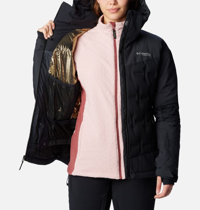 Chaqueta impermeable de esquí para mujer