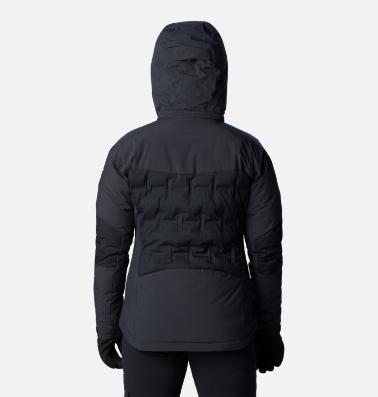 Women's Wildcard III Waterproof Down Ski Jacket, Color: Black, image 2