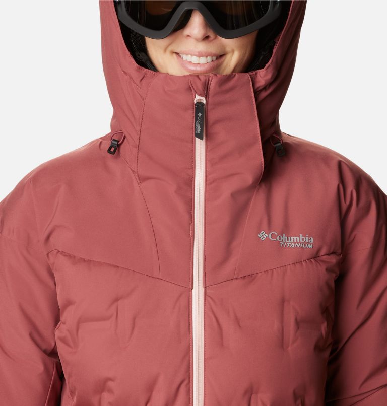 Veste de Ski en Duvet Imperméable Wildcard III Femme, Color: Beetroot, image 4