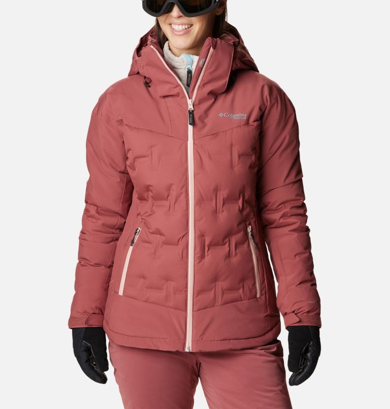 Thumbnail: Veste de Ski en Duvet Imperméable Wildcard III Femme, Color: Beetroot, image 1