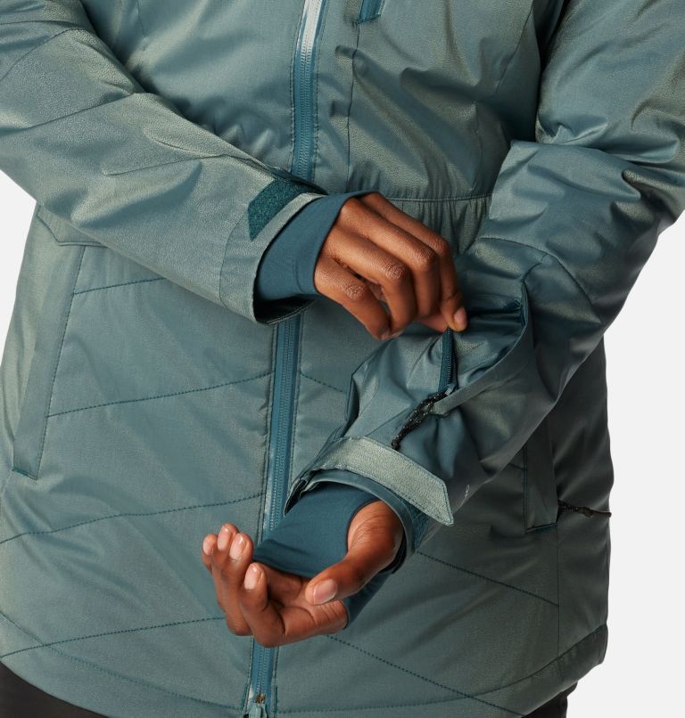 Thumbnail: Women's Mount Bindo III Insulated Jacket, Color: Night Wave Sheen, image 9