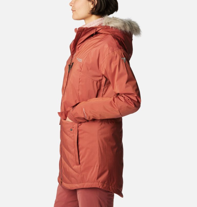 Thumbnail: Women's Mount Bindo III Insulated Jacket, Color: Beetroot Sheen, image 3