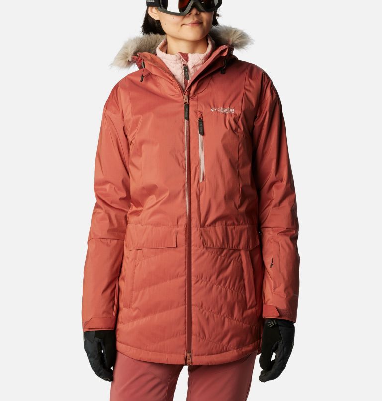Thumbnail: Women's Mount Bindo III Insulated Jacket, Color: Beetroot Sheen, image 1
