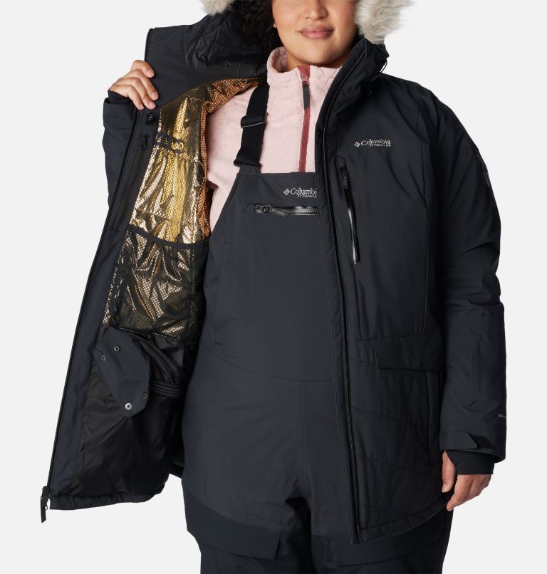 Thumbnail: Women's Mount Bindo III Insulated Jacket - Plus Size, Color: Black, image 5