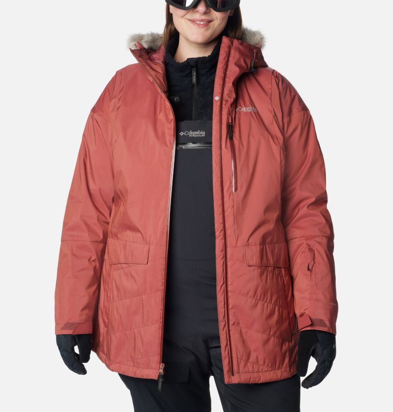 Women's Mount Bindo III Insulated Jacket - Plus Size, Color: Beetroot Sheen, image 10