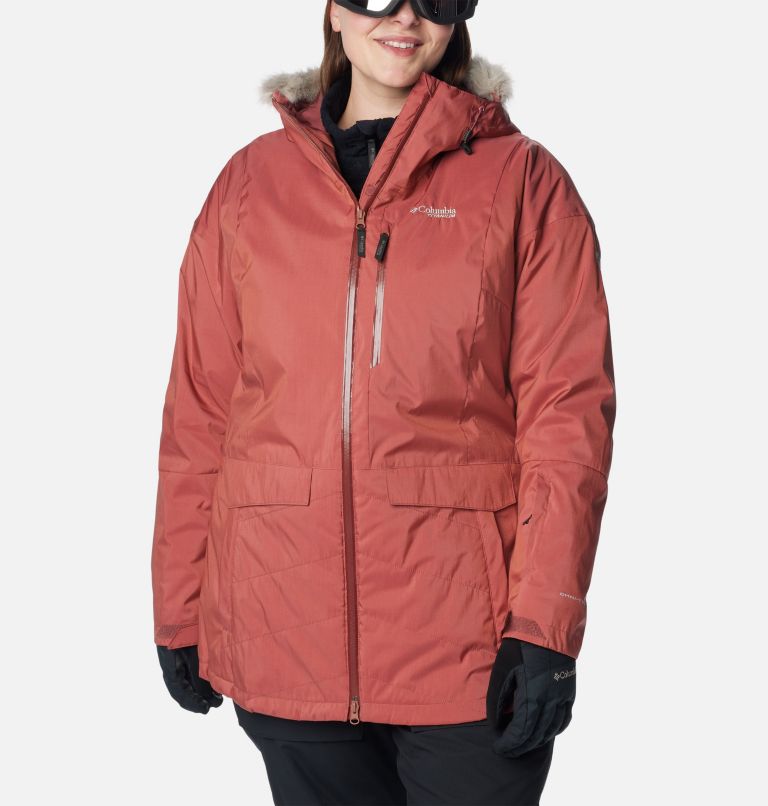 Thumbnail: Women's Mount Bindo III Insulated Jacket - Plus Size, Color: Beetroot Sheen, image 1