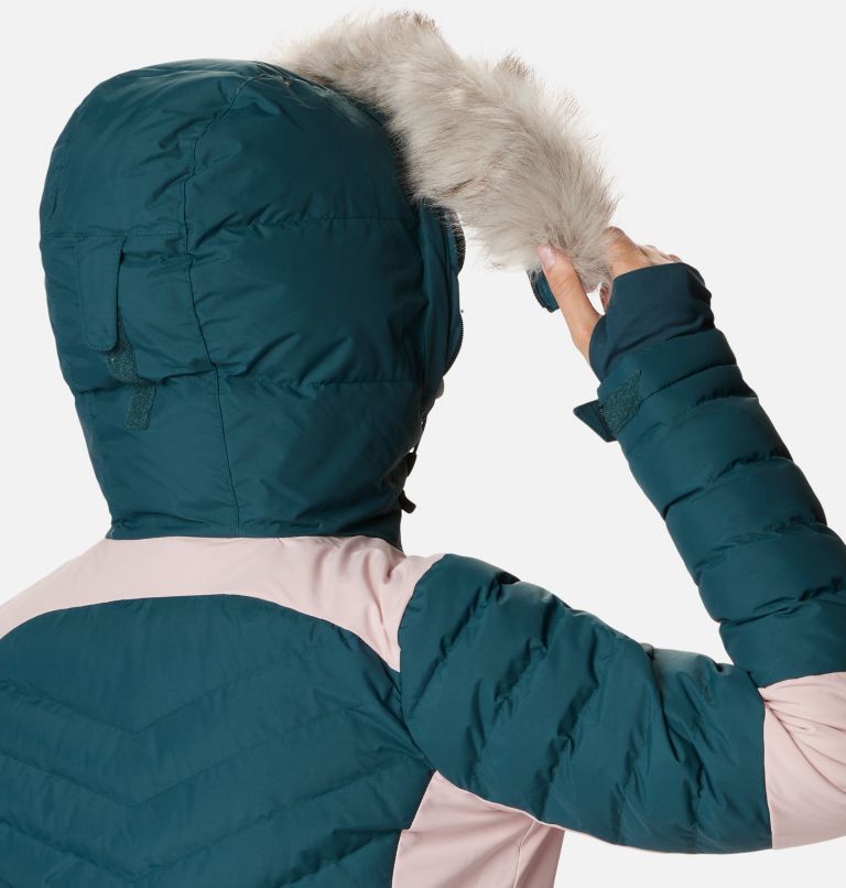 Manteau isolant Bird Mountain II pour femmes, Color: Night Wave, Dusty Pink, image 9