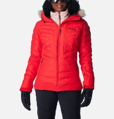 Columbia Powder Lite™ Jacket W Peach Blossom Plumíferos esquí mujer :  Snowleader