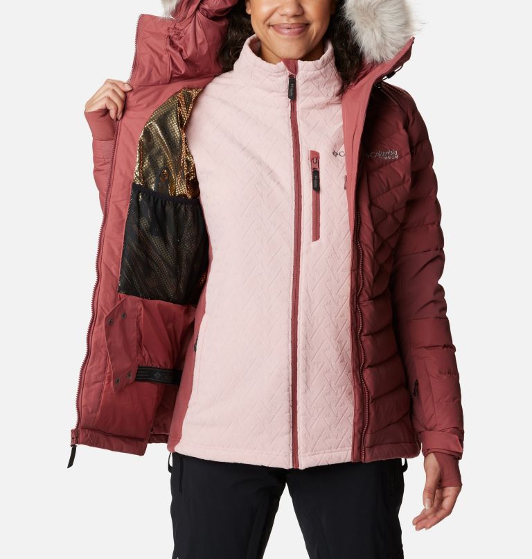 Thumbnail: Women's Bird Mountain II Insulated Jacket, Color: Beetroot, image 5