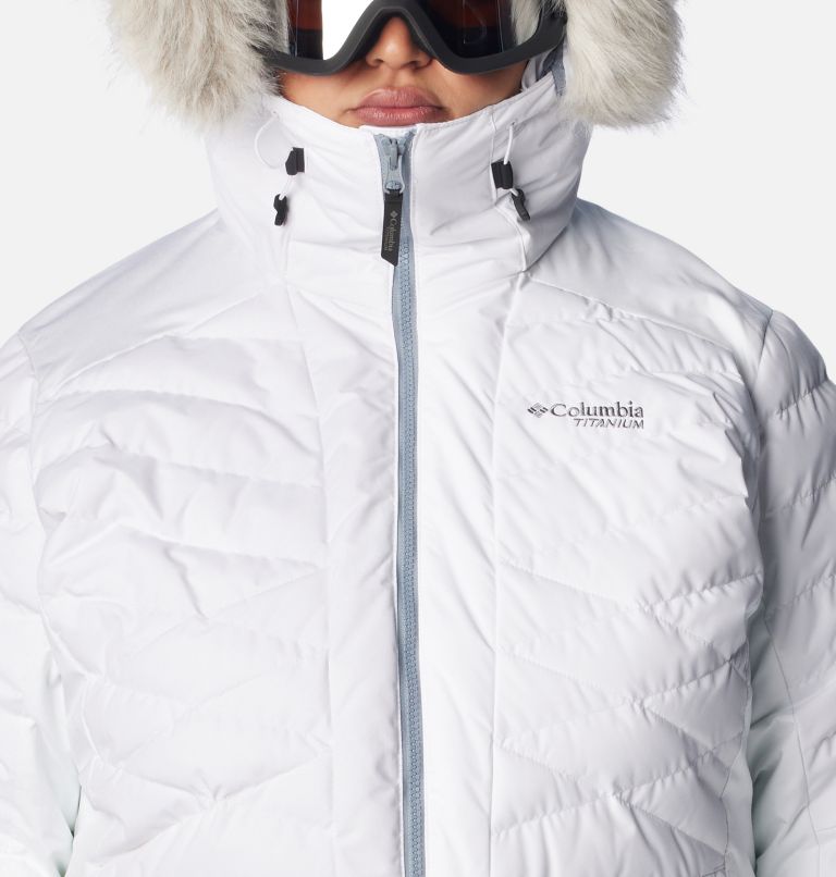 Thumbnail: Women's Bird Mountain II Insulated Jacket - Plus Size, Color: White, image 4