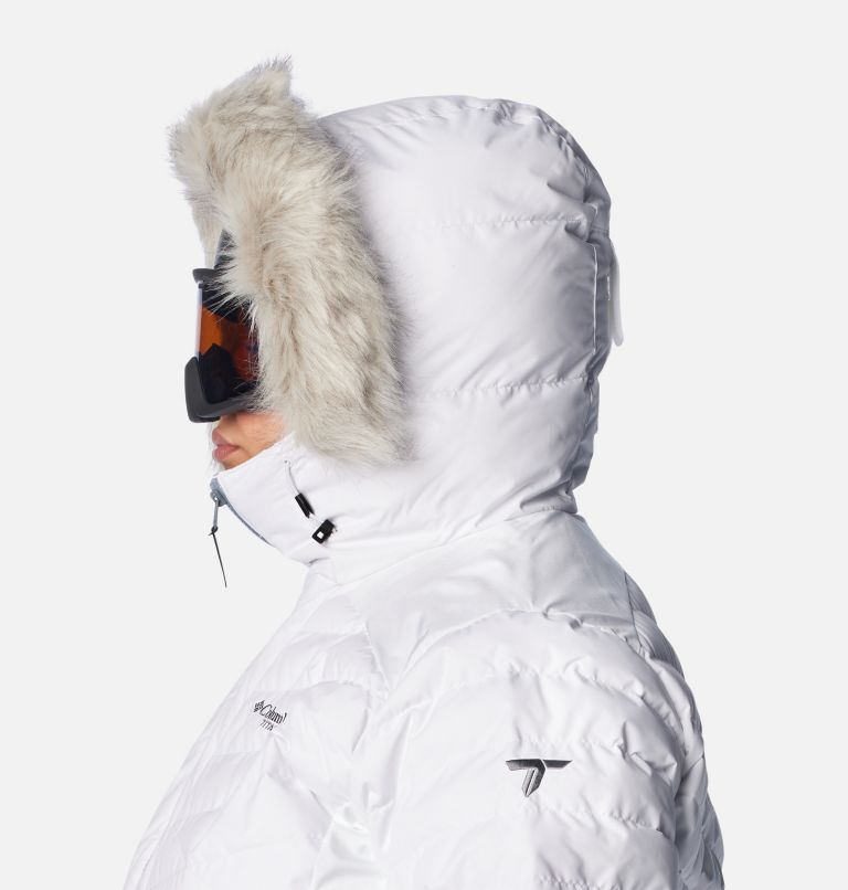 Women's Bird Mountain II Insulated Jacket - Plus Size, Color: White, image 8