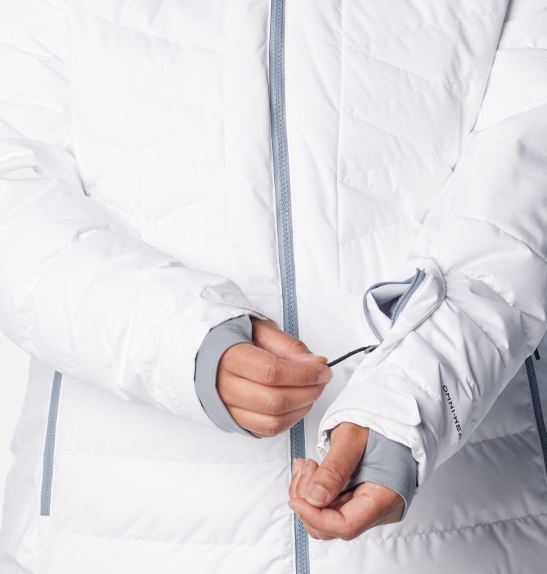 Women's Bird Mountain II Insulated Jacket - Plus Size, Color: White, image 10