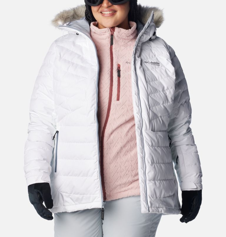 Thumbnail: Women's Bird Mountain II Insulated Jacket - Plus Size, Color: White, image 11