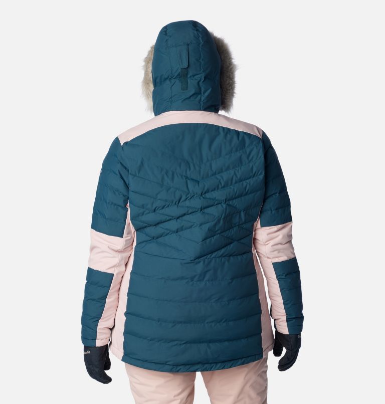 Women's Bird Mountain II Insulated Jacket - Plus Size, Color: Night Wave, Dusty Pink, image 2