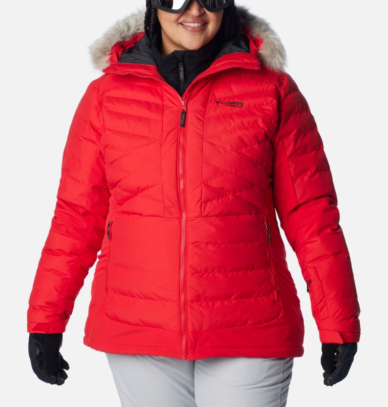 Columbia plus discount size ski jackets