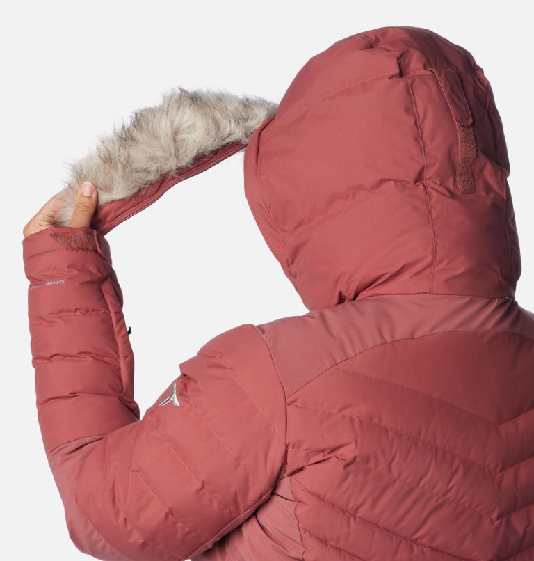 Thumbnail: Manteau isolant Bird Mountain II pour femmes – Grandes tailles, Color: Beetroot, image 9