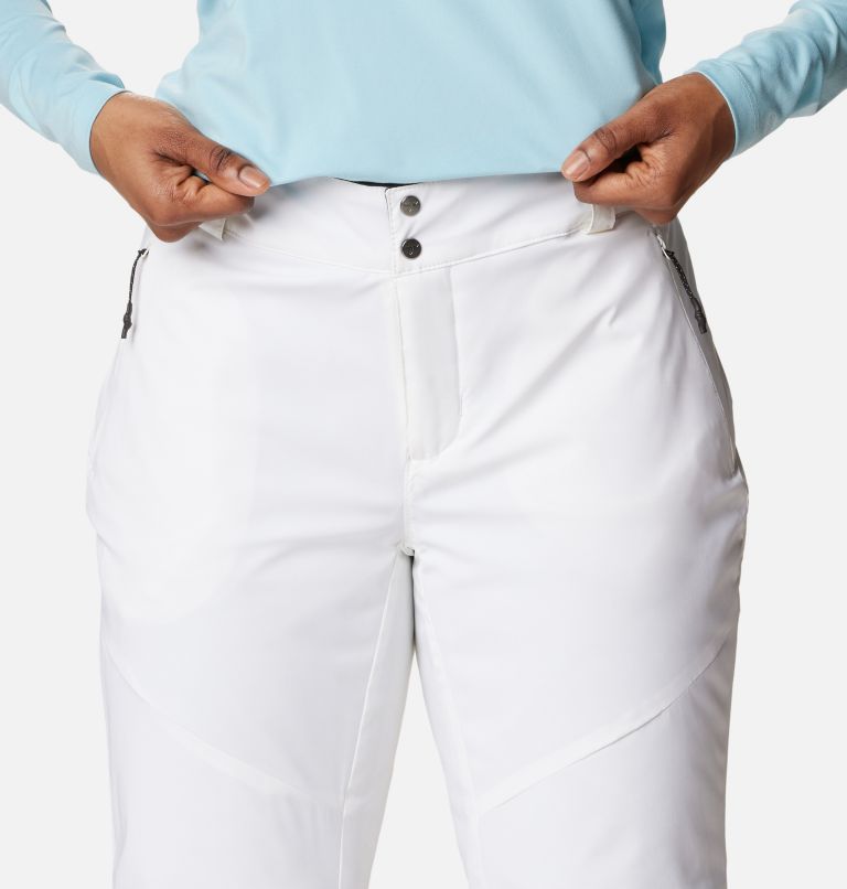 Women's Backslope III Insulated Pants, Color: White, image 4