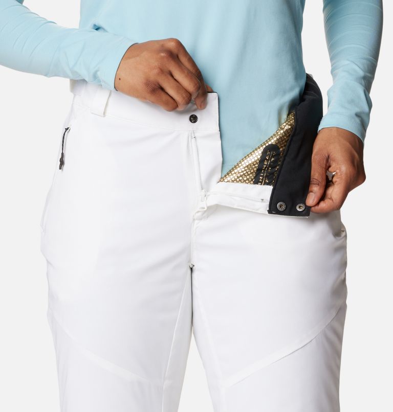 Women's Backslope III Insulated Pants, Color: White, image 6