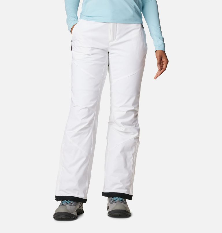 Women's Backslope III Insulated Pants, Color: White, image 1