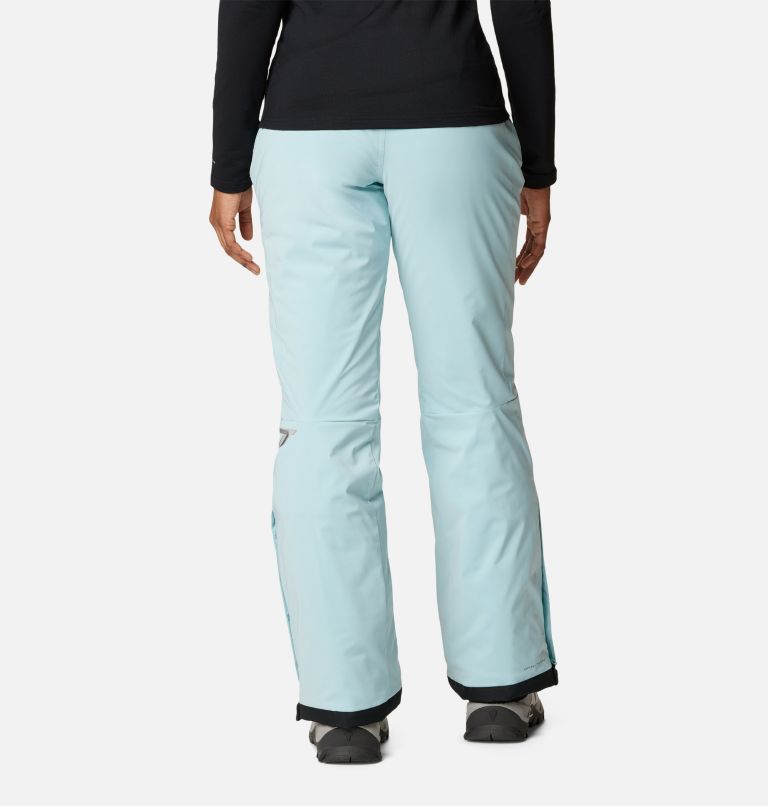 Women's Backslope III Insulated Pants, Color: Aqua Haze, image 2