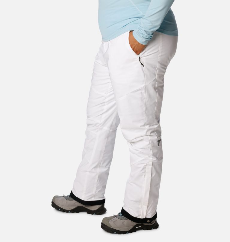 Women's Backslope III Insulated Pants - Plus Size, Color: White, image 3